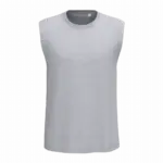 PS_PA479_OXFORDGREY - Sport Shirt ontwerpen Mouwloos unisex T-shirt 190, oxford grey — productfoto 16