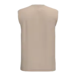 PS_PA479-B_SAND - Sport Shirt ontwerpen Mouwloos unisex T-shirt 190, sand — productfoto 18