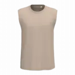 PS_PA479_SAND - Sport Shirt ontwerpen Mouwloos unisex T-shirt 190, sand — productfoto 19