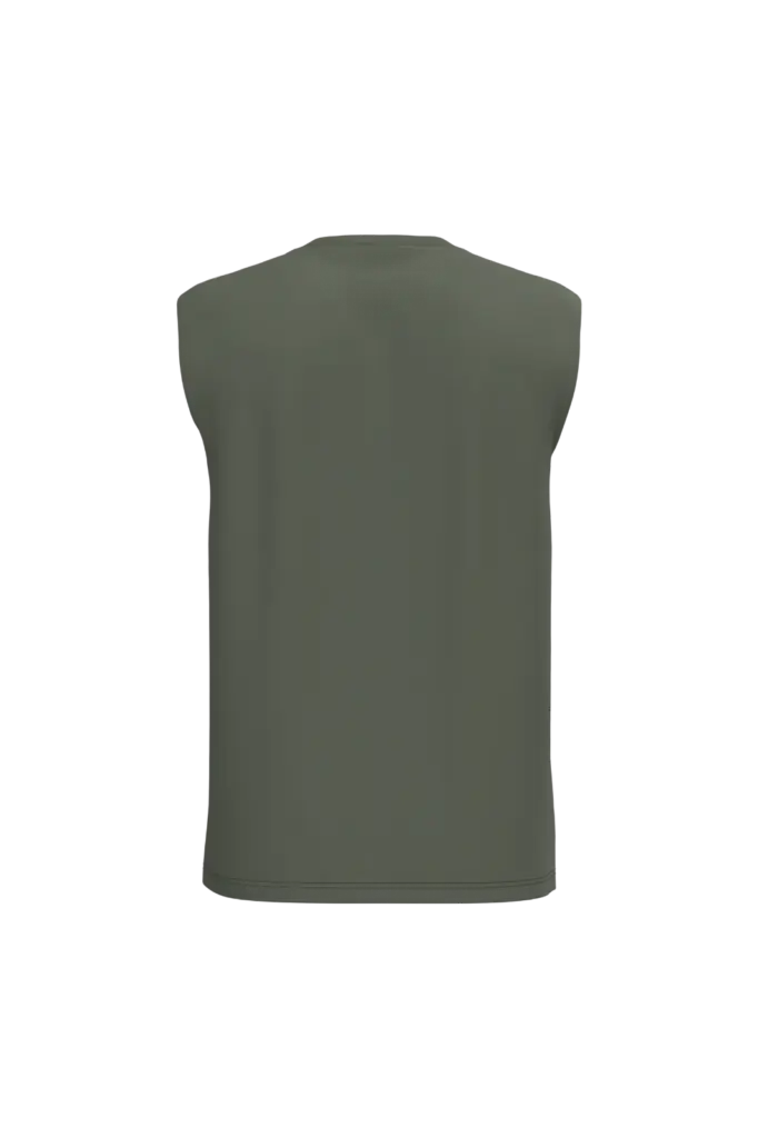 PS_PA479-B_SPORTYKHAKI - Sport Shirt ontwerpen Mouwloos unisex T-shirt 190, sporty khaki — productfoto 21
