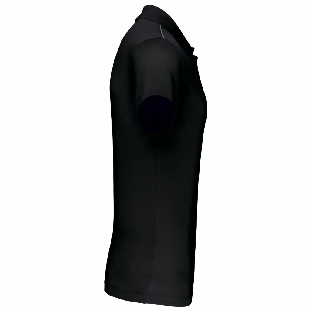 Herensportpolo, black — productfoto 5