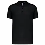Herensportpolo, black — productfoto 6