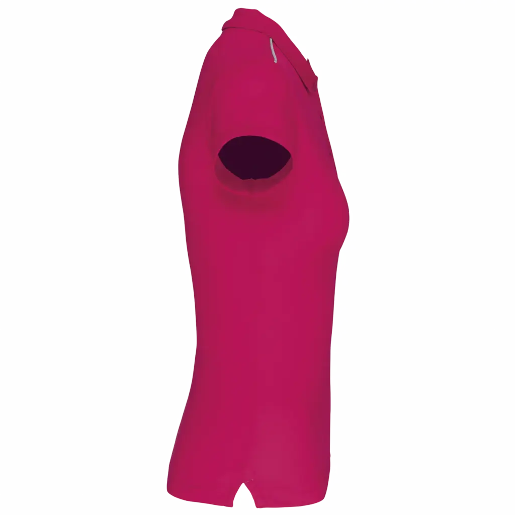 Damessportpolo, fuchsia — productfoto 5