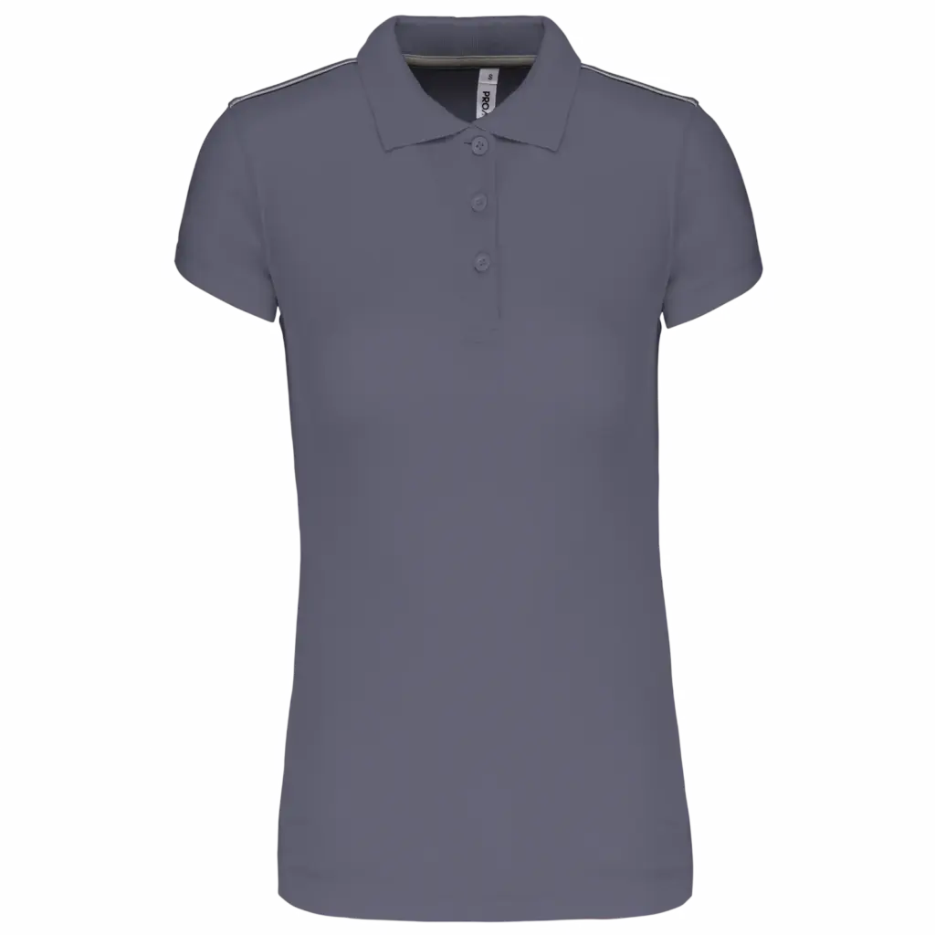 Damessportpolo, sporty grey — productfoto 8