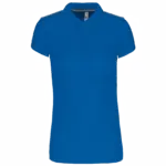 Damessportpolo, sporty royal blue — productfoto 11