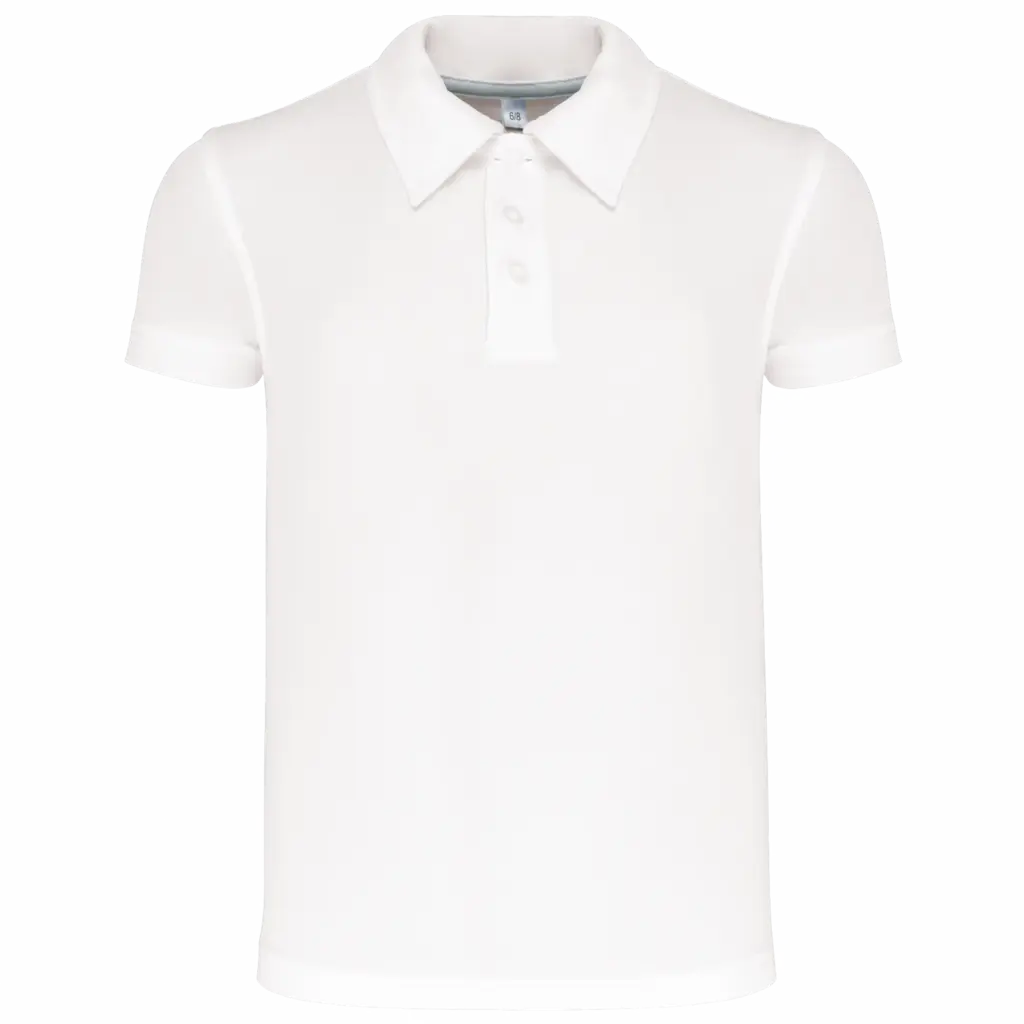 Kinder Sportpolo PA484 bedrucken atmungsaktiv Polyester 6-14 — Produktfoto 9
