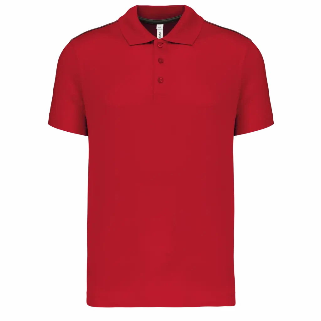 Kinder Poloshirt bedrucken PA488 schnelltrocknend Sport 4-14J — Produktfoto 8
