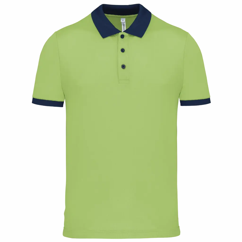 Custom Mens Sports Polo PA489 Breathable Pique XS-3XL — product photo 10