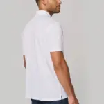 Heren sportpolo met kraag met kwartrits — productfoto 4