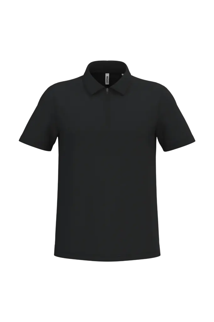 Custom Recycled Men Sports Polo PA492 Quarter-Zip XS-3XL — product photo 6