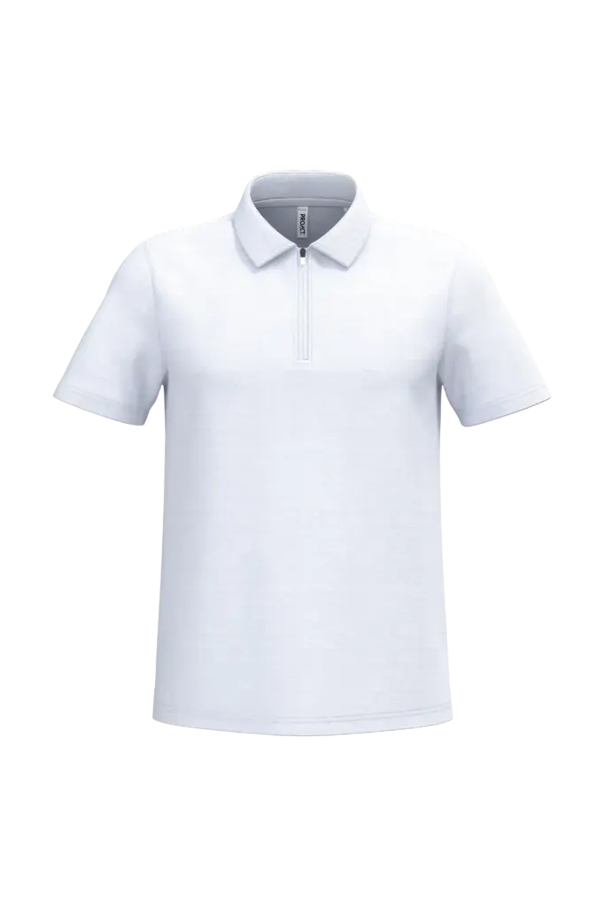 Custom Recycled Men Sports Polo PA492 Quarter-Zip XS-3XL — product photo 8