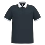 PS_PA497_NAVY-WHITE-GOLD - Hidalgo Lifestyle sportpolo uniseks, navy / white / gold — productfoto 19