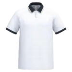 PS_PA497_WHITE-NAVY-GOLD - Hidalgo Lifestyle sportpolo uniseks, white / navy / gold — productfoto 23