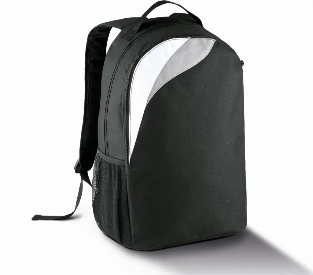 PS_PA535_BLACK-WHITE-LIGHTGREY - Hidalgo Multisport rugzak - 16 L, black / white / light grey — productfoto 4
