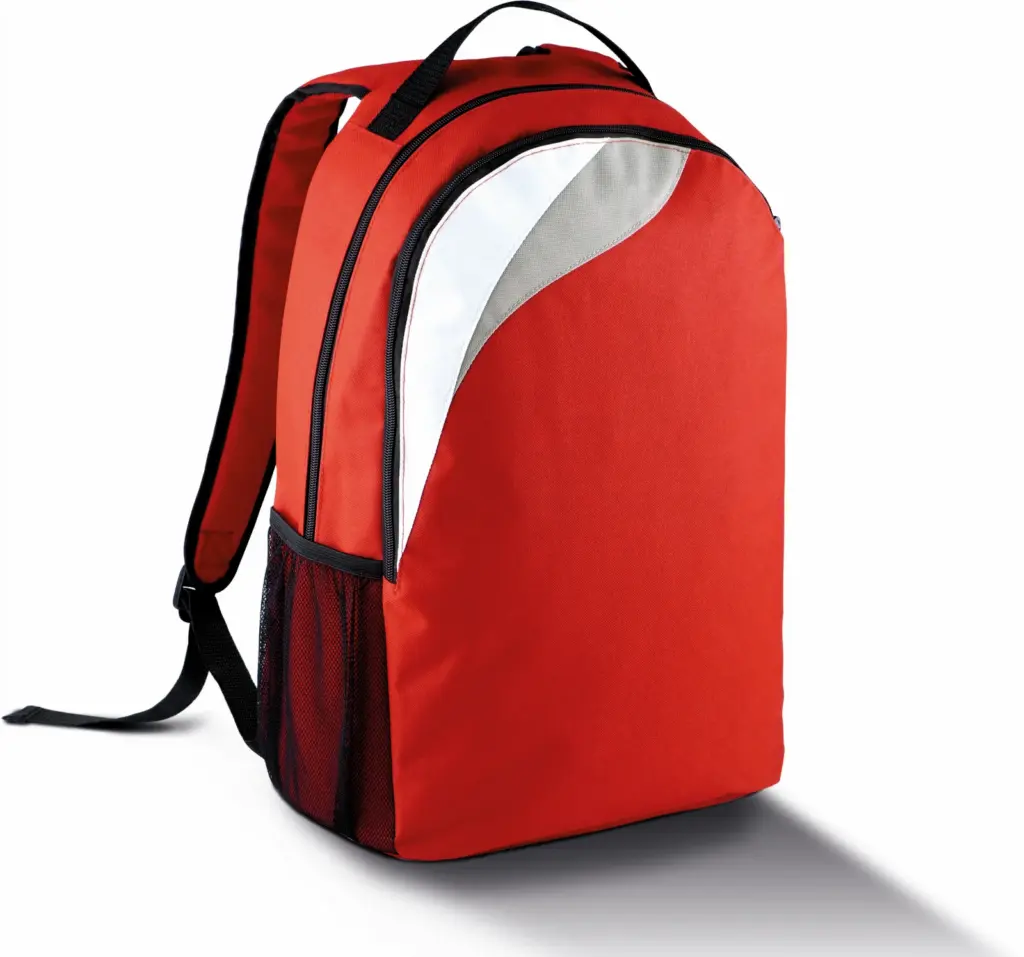 PS_PA535_RED-WHITE-LIGHTGREY - Hidalgo Multisport rugzak - 16 L, red / white / light grey — productfoto 5