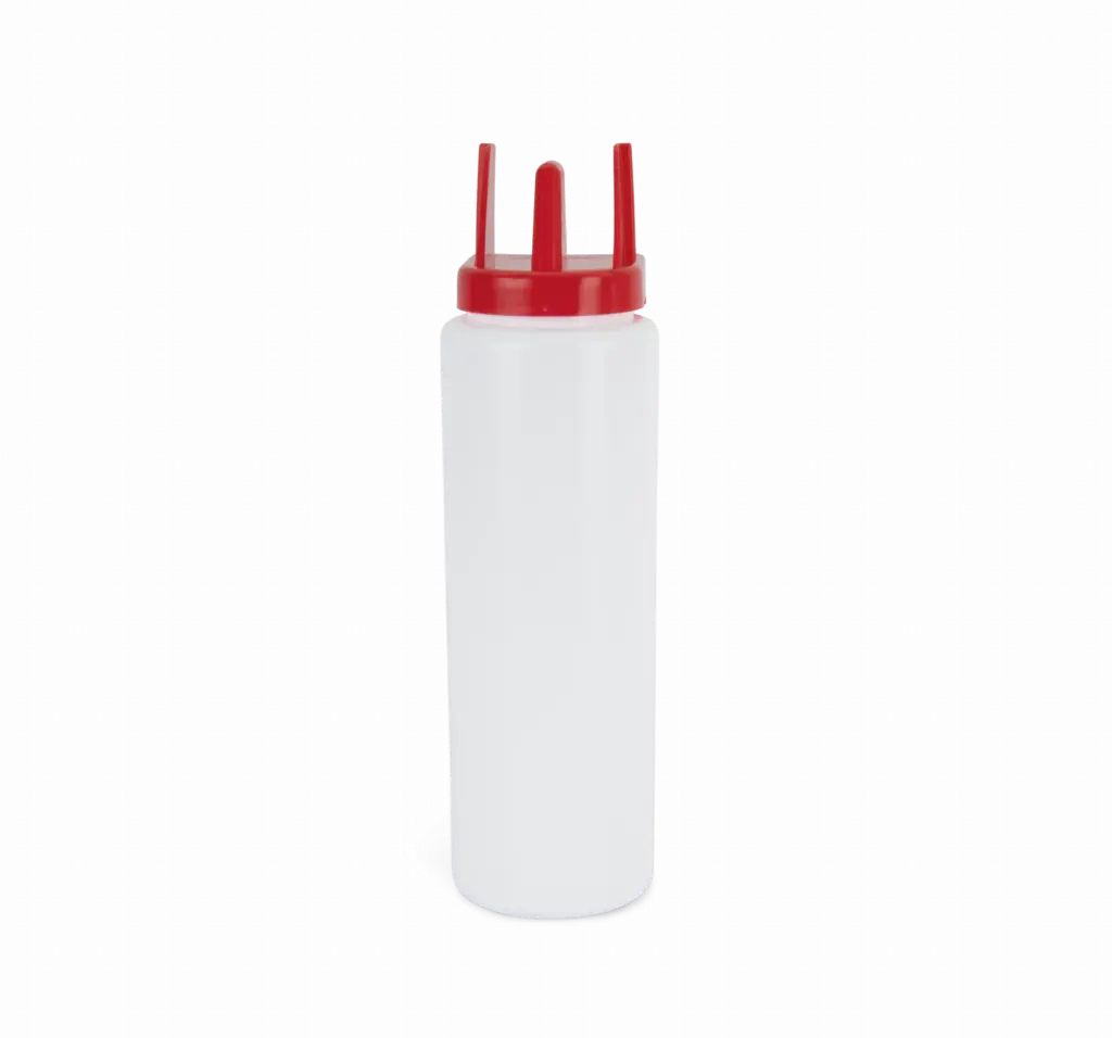PS_PA561_WHITE-RED - Hidalgo-werbeartikel Sportflasche PA561 Team Bedrucken 1L Polypropylen One-size — Produktfoto 15