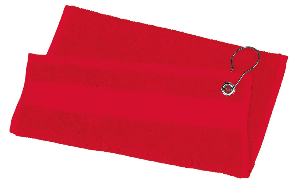 PS_PA570_RED - Hidalgo Golfhanddoek - 50 x 30 cm — productfoto 7