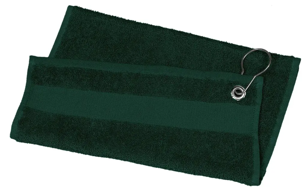 PS_PA570_FORESTGREEN - Hidalgo Golfhanddoek - 50 x 30 cm, forest green — productfoto 4