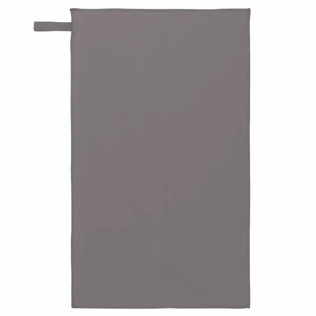 Sporthanddoek microvezel - 30 x 50 cm, storm grey — productfoto 12