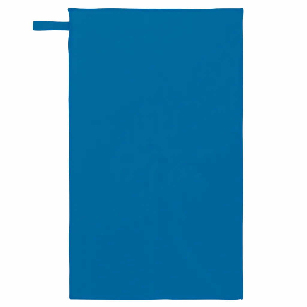 Sporthanddoek microvezel - 30 x 50 cm, tropical blue — productfoto 13