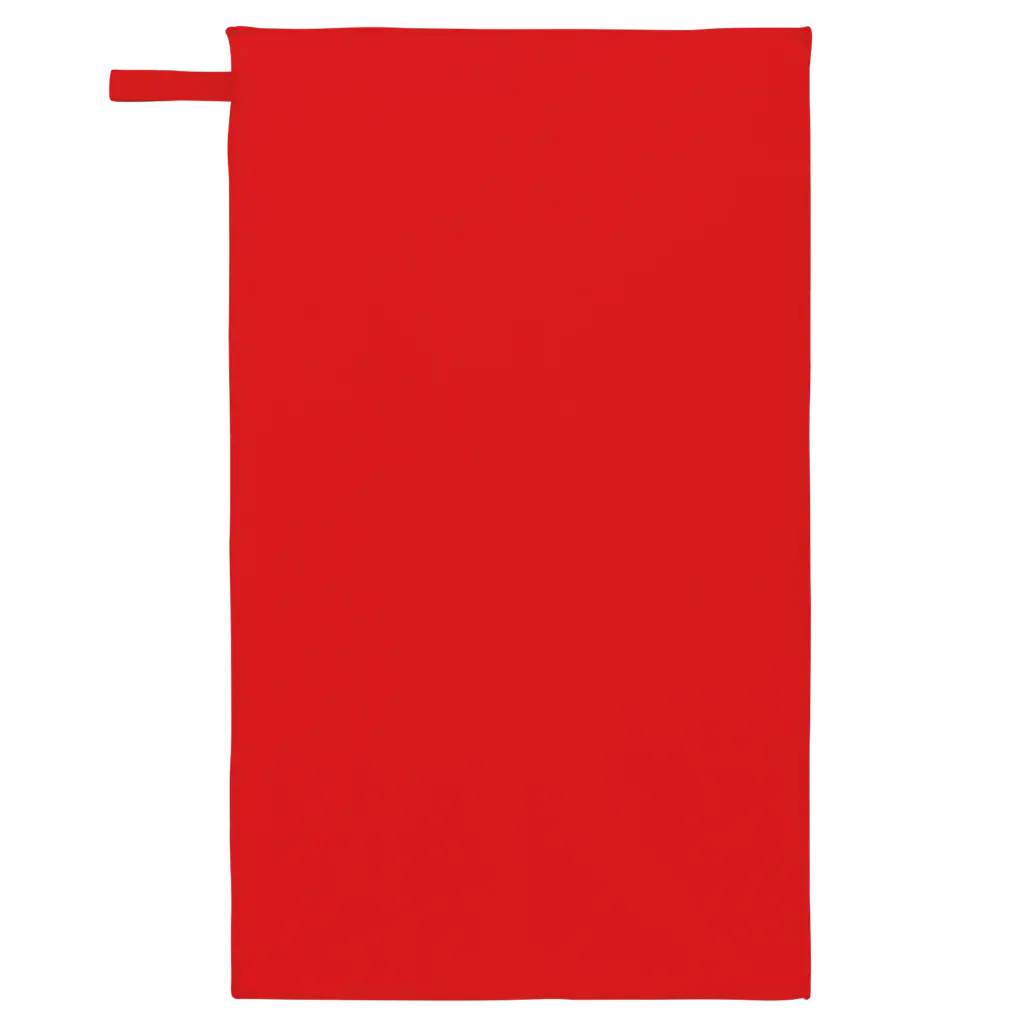 PS_PA574_RED - Handdoekeninclusieflogo Sporthanddoek microvezel - 50 x 100 cm — productfoto 9