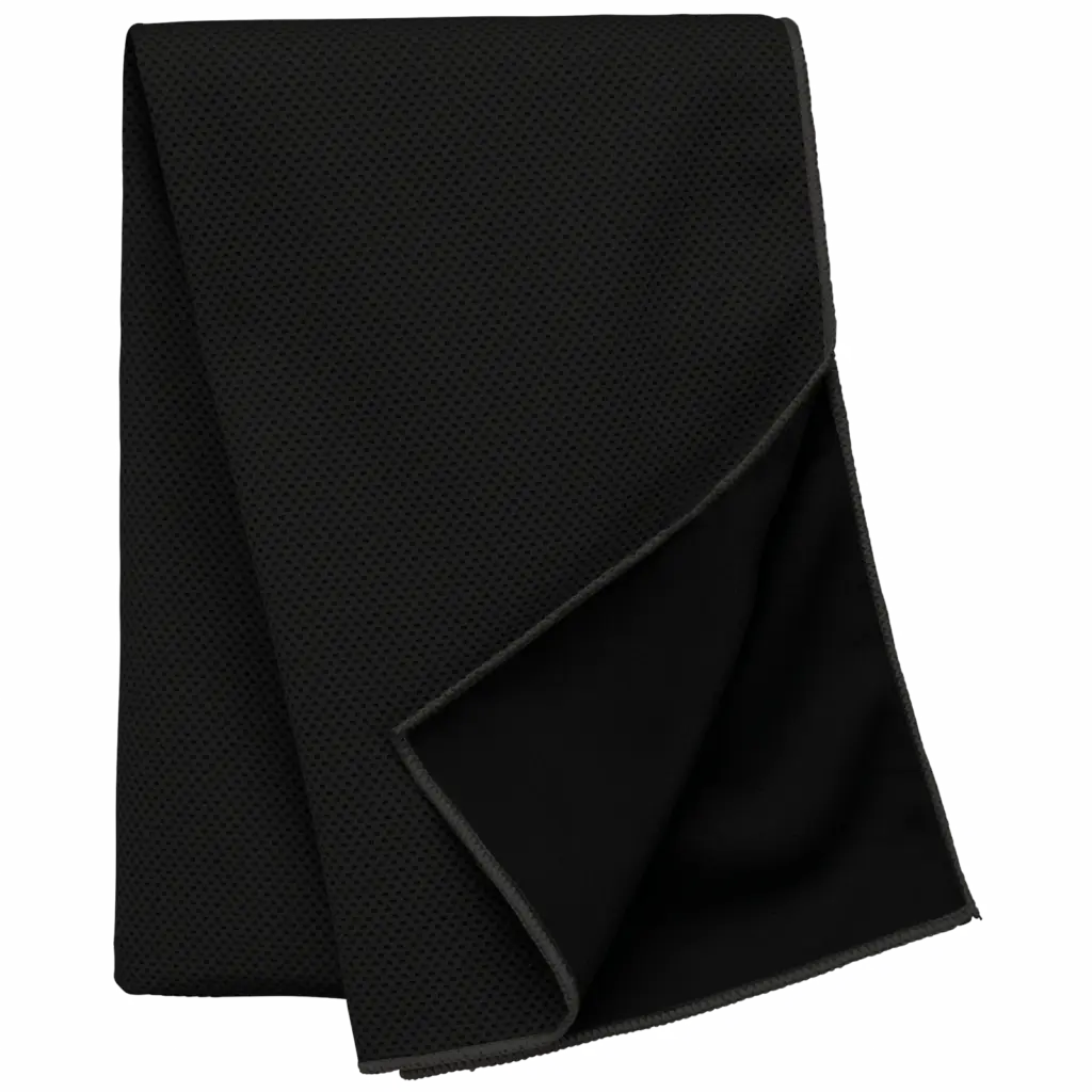 Afkoelende sporthanddoek - 100 cm x 30 cm, black — productfoto 3