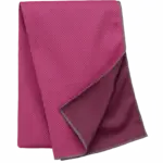 Afkoelende sporthanddoek - 100 cm x 30 cm, candy pink — productfoto 4