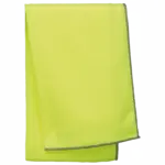 Afkoelende sporthanddoek - 100 cm x 30 cm, fluorescent yellow — productfoto 5