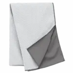Afkoelende sporthanddoek - 100 cm x 30 cm, icy white — productfoto 8