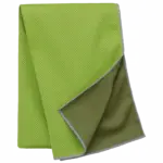 Afkoelende sporthanddoek - 100 cm x 30 cm, lime — productfoto 9