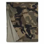 Afkoelende sporthanddoek - 100 cm x 30 cm, olive camouflage — productfoto 10