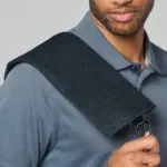 Golfhanddoek met honinggraatstructuur  - 50 x 40 cm — productfoto 2