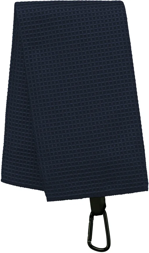 PS_PA579_NAVY - Hidalgo Golfhanddoek met honinggraatstructuur - 50 x 40 cm, navy — productfoto 6