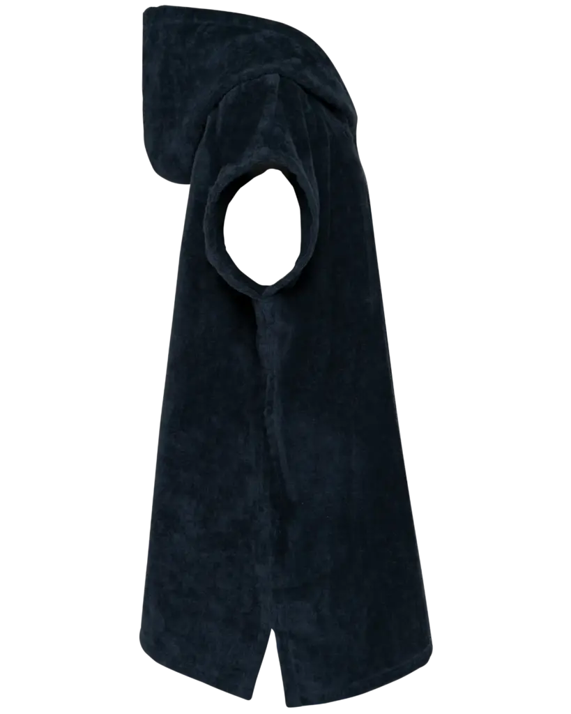 PS_PA582-S_NAVY - Hidalgo Kinderponcho met capuchon van badstof, navy — productfoto 7