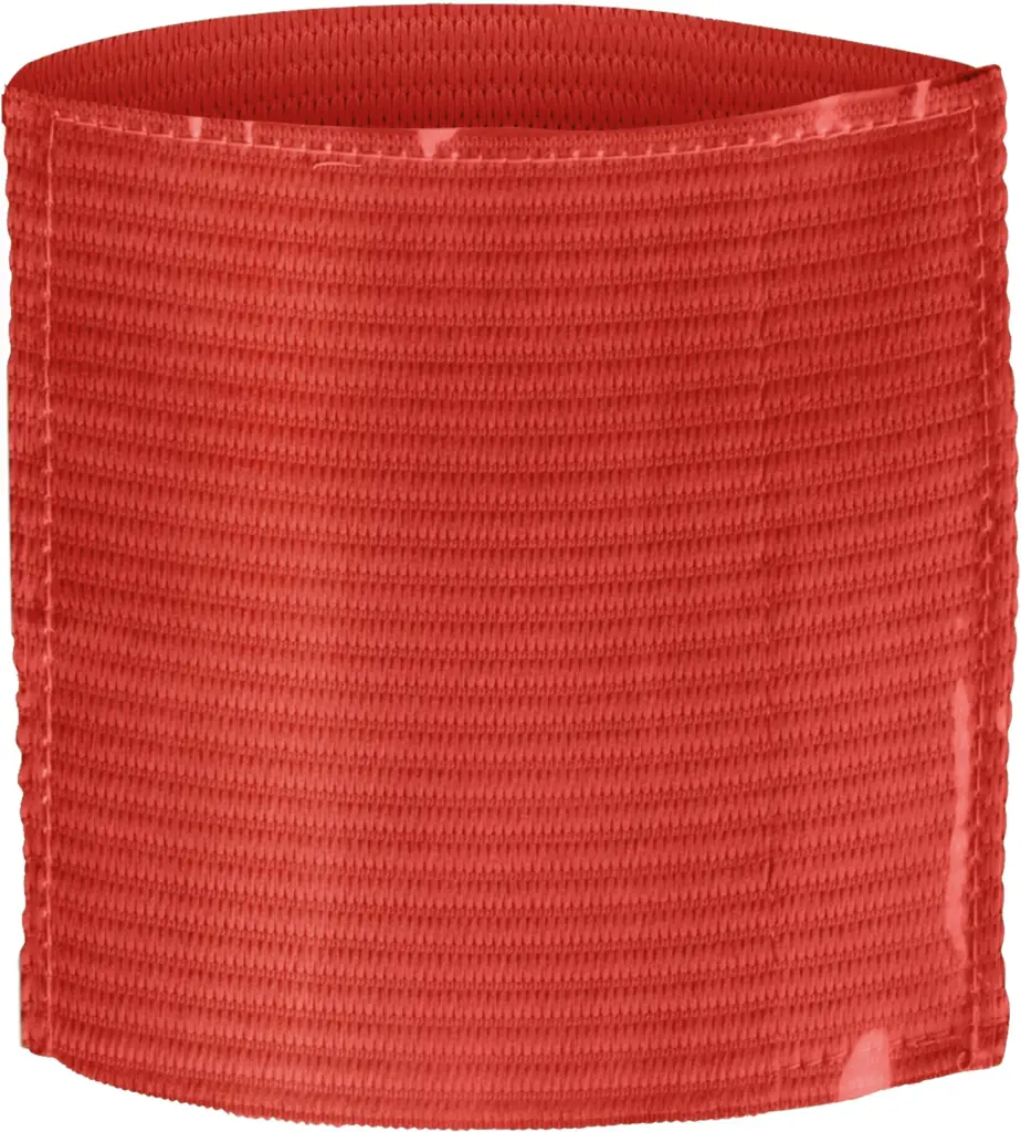 Elastisch Armbandje Met Etiket, sporty red — productfoto 7