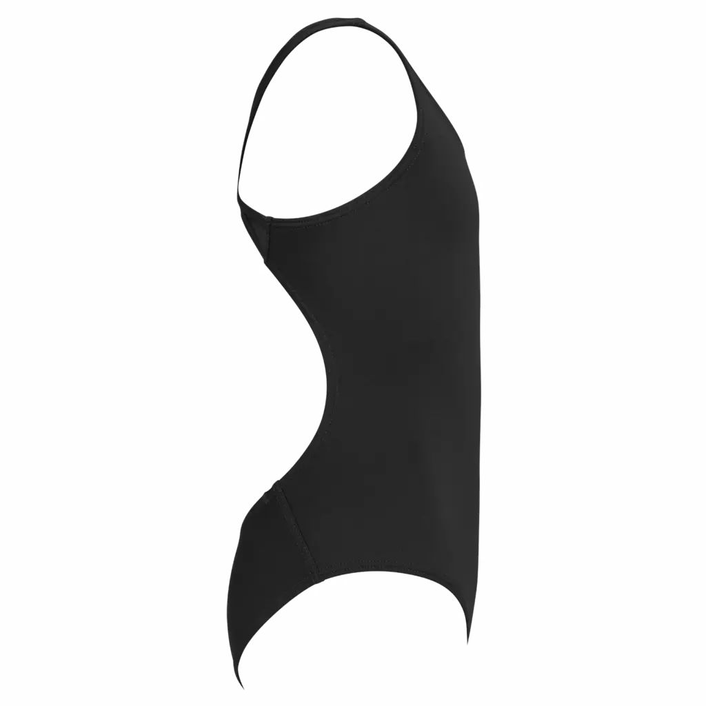 Meisjesbadpak, black