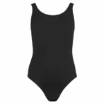 Meisjesbadpak, black — productfoto 2