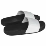 PS_PA970_BLACK-WHITE - Hidalgo Uniseks espadrilles, black/white — productfoto 4