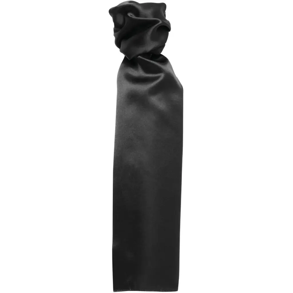 PS_PB30_BLACK - Hidalgo 'Colours' effen Business Sjaal, black — productfoto 2