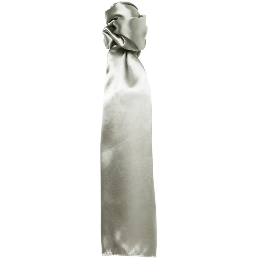 PS_PB30_SILVER - Hidalgo 'Colours' effen Business Sjaal, silver — productfoto 14