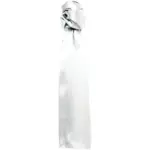 PS_PB30_WHITE - Hidalgo 'Colours' effen Business Sjaal, white — productfoto 16