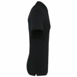 Supima® herenpolo korte mouwen, black — productfoto 5
