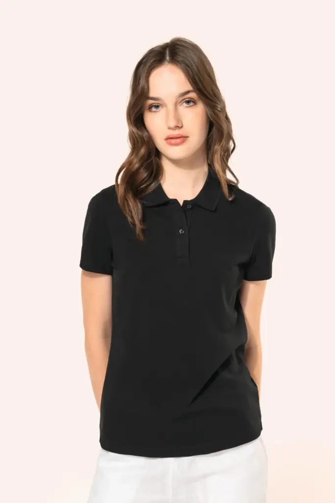 Supima® damespolo korte mouwen