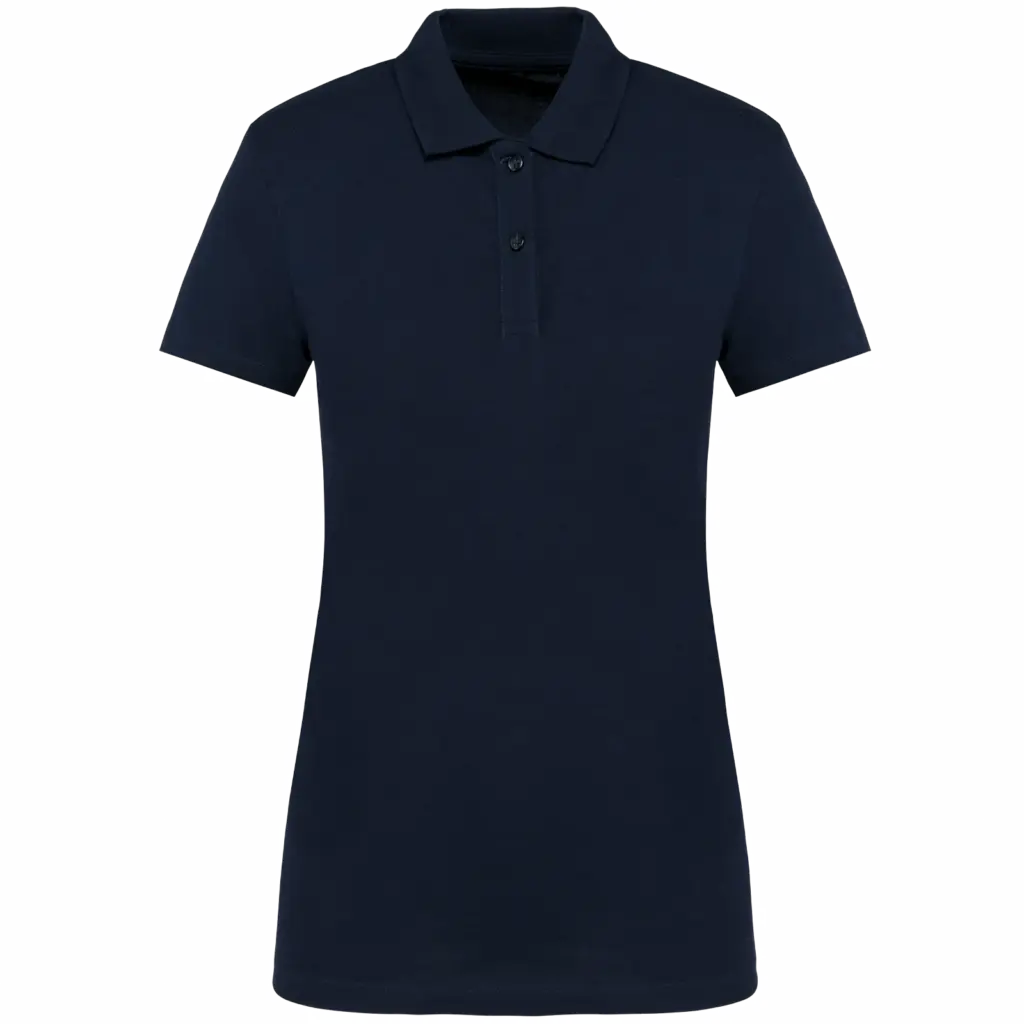Supima® damespolo korte mouwen, deep navy — productfoto 7