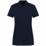 Supima® damespolo korte mouwen, deep navy — productfoto 7