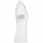 Supima® damespolo korte mouwen, white — productfoto 7