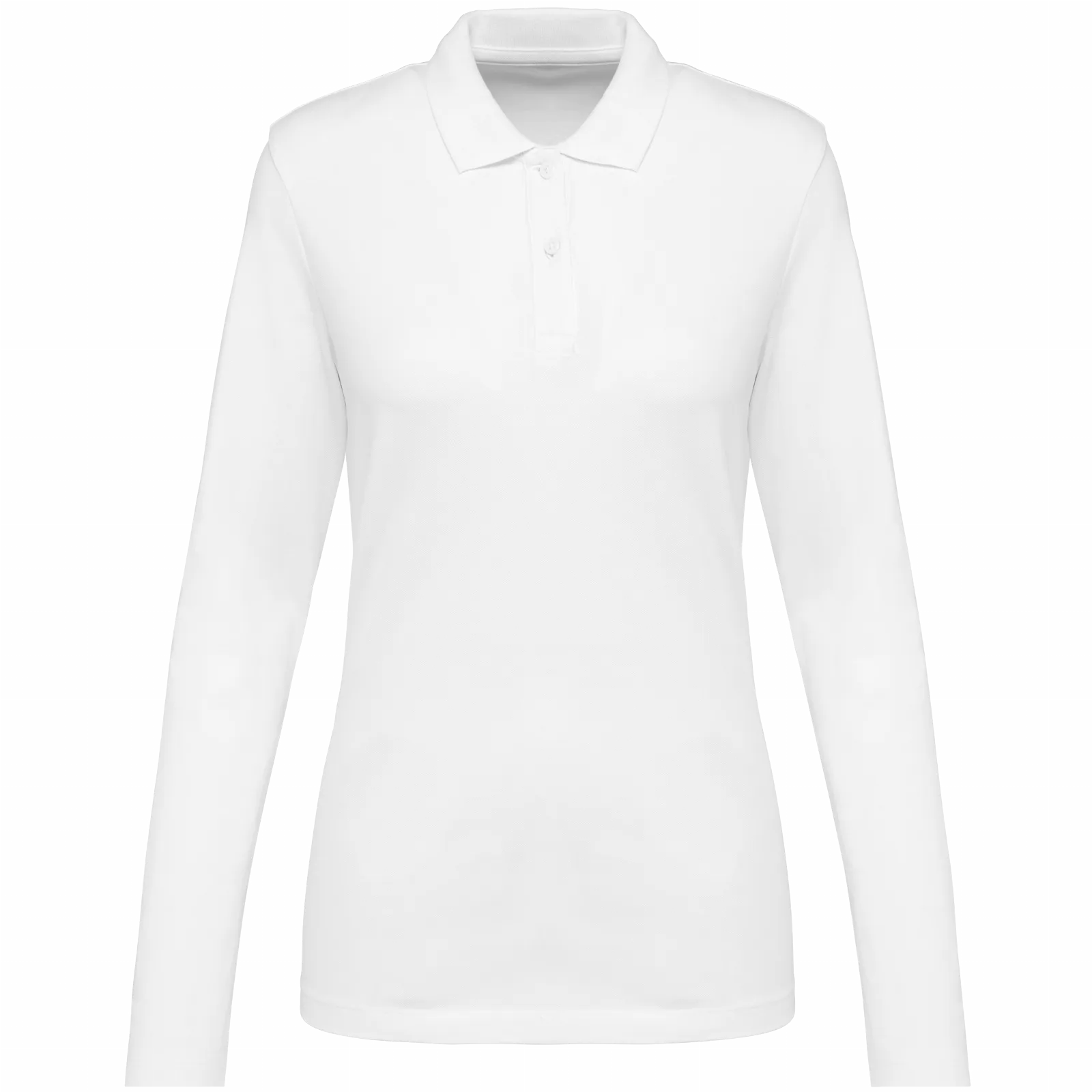 Printable Womens Long Sleeve Polo PK203 Supima Pique XS-XXL — product photo 85