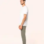 Supima® heren-T-shirt ronde hals korte mouwen — productfoto 3