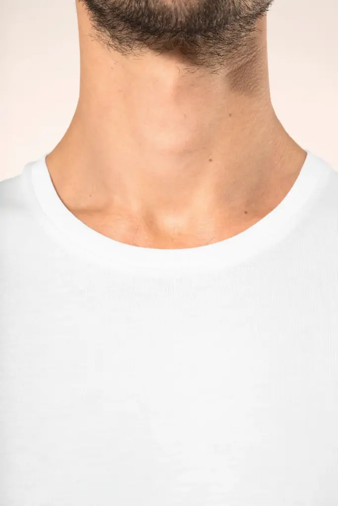 Supima® heren-T-shirt ronde hals korte mouwen — productfoto 4
