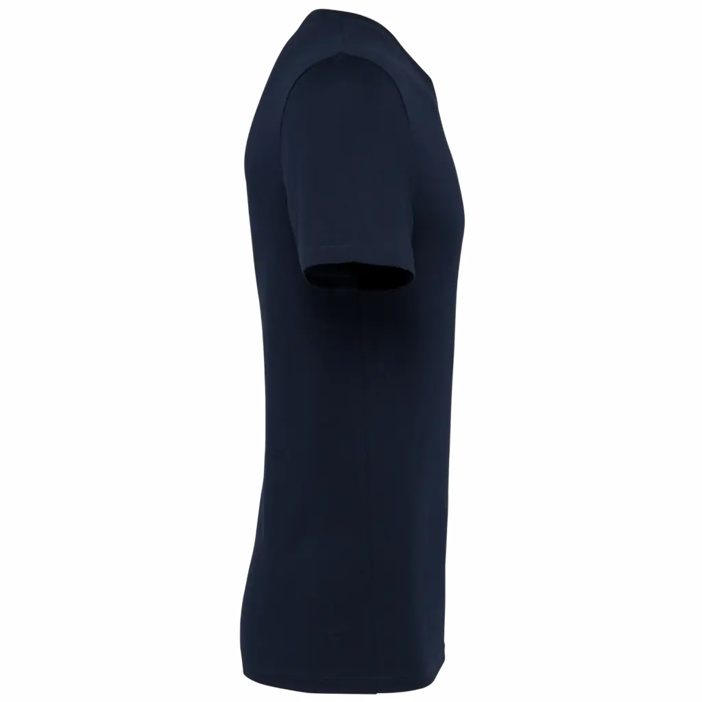 Supima® heren-T-shirt ronde hals korte mouwen, deep navy — productfoto 6